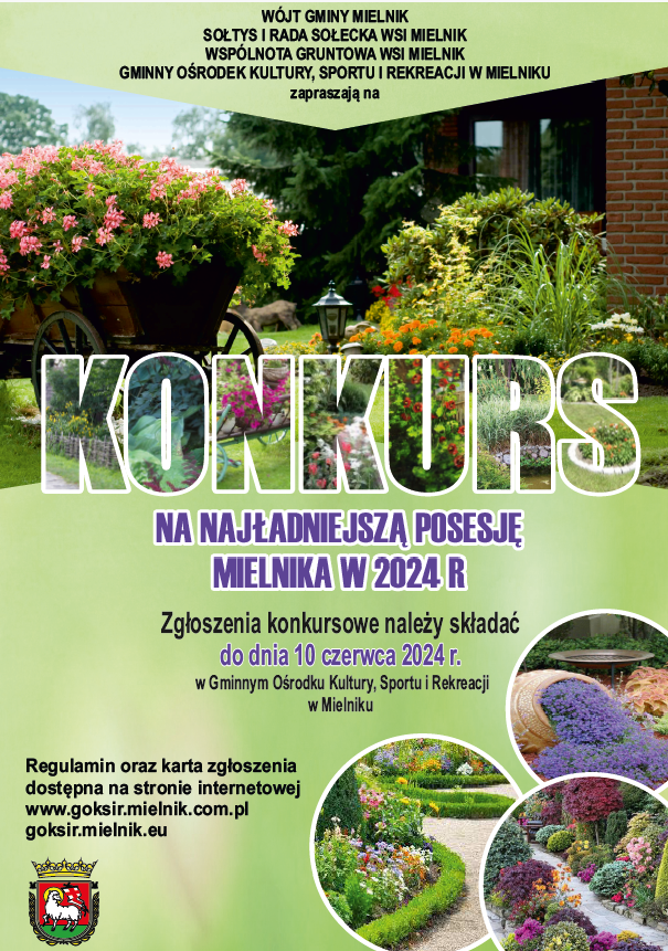 konkurs na&nbsp;najładniejszą posesję Mielnika 2024