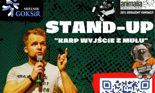 Zdjęcie do STAND-UP &quot;KARP WYJŚCIE Z MUŁU&quot; TOMASZ KARP BARTKOWIAK
