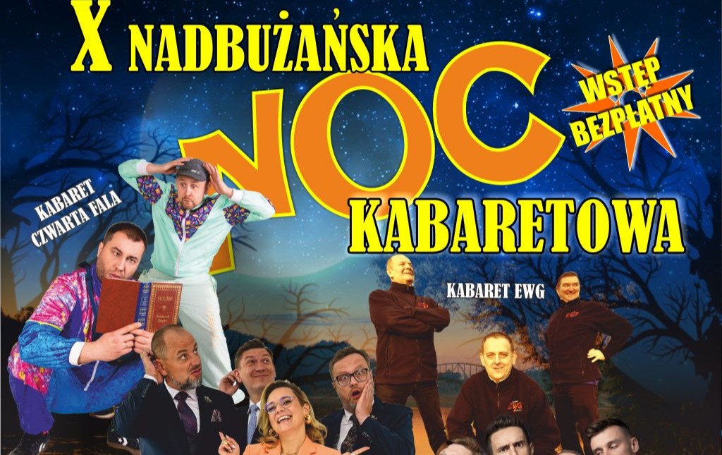 Zdjęcie do X Nadbużańska Noc Kabaretowa